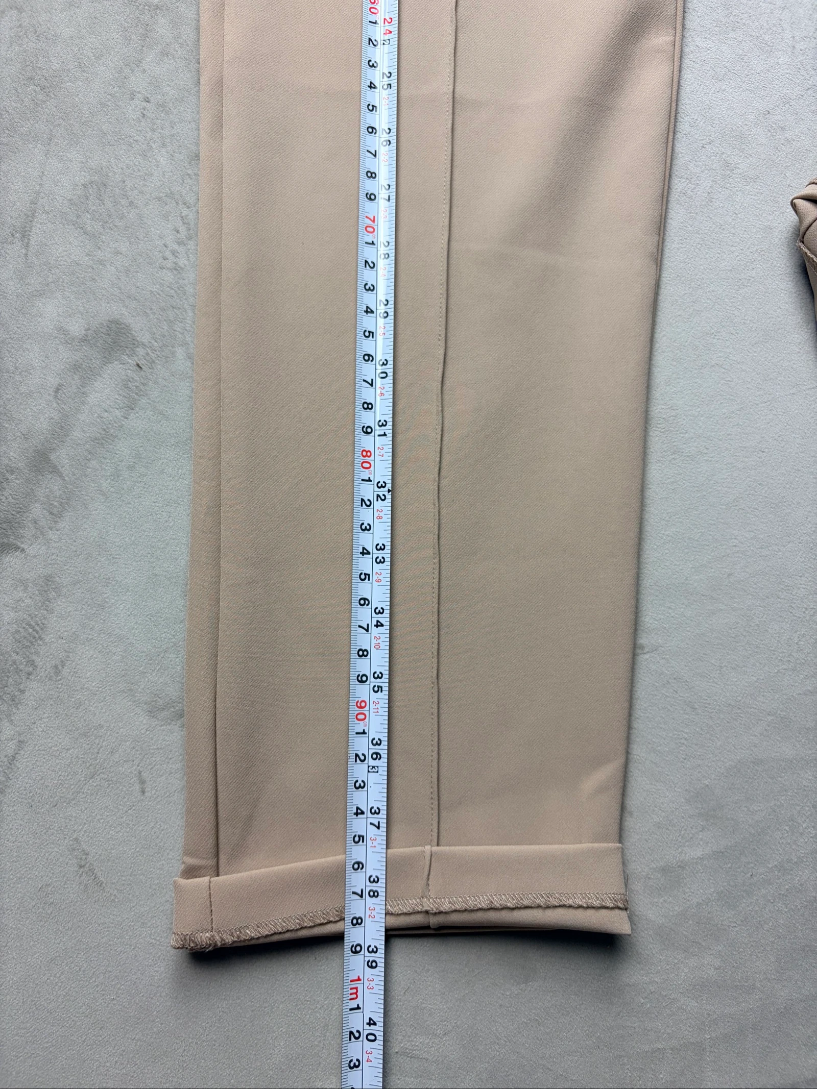 Calça de fato OYSHO bege/taupe – Novo com etiqueta – Tamanho L – photo 12